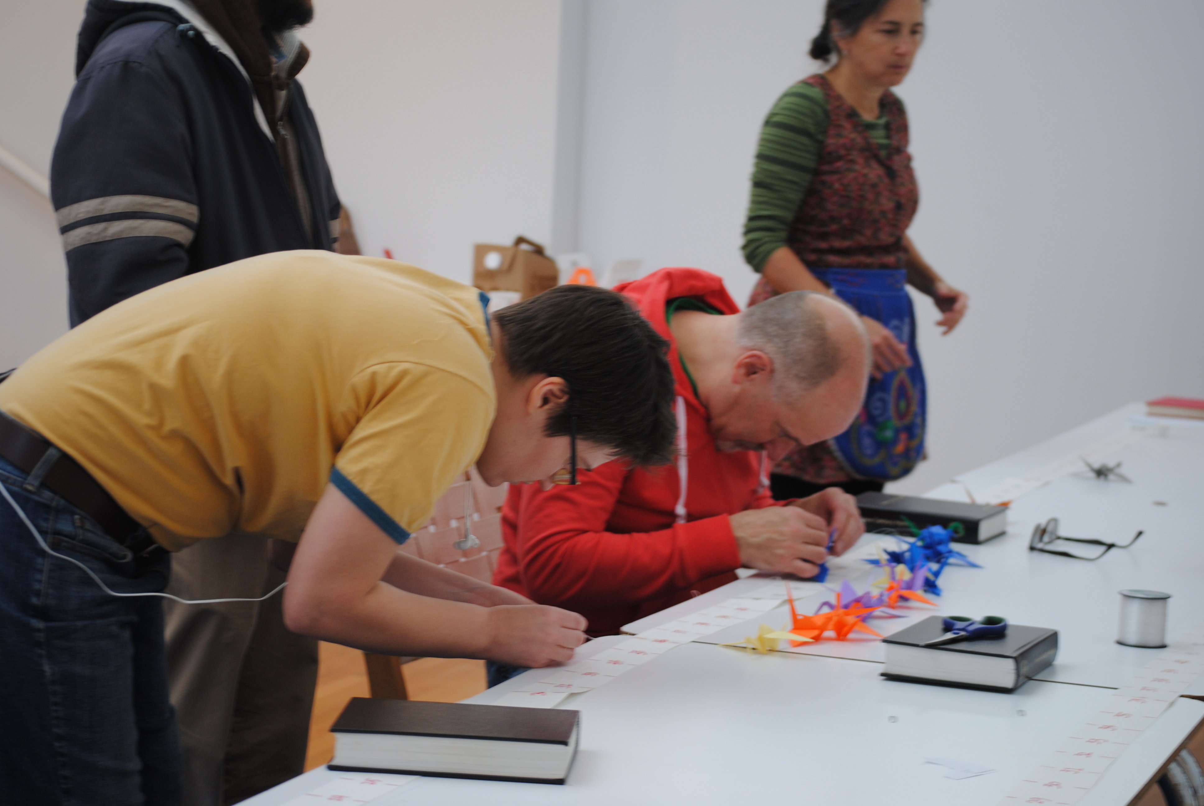 Origami Crane project and dedication