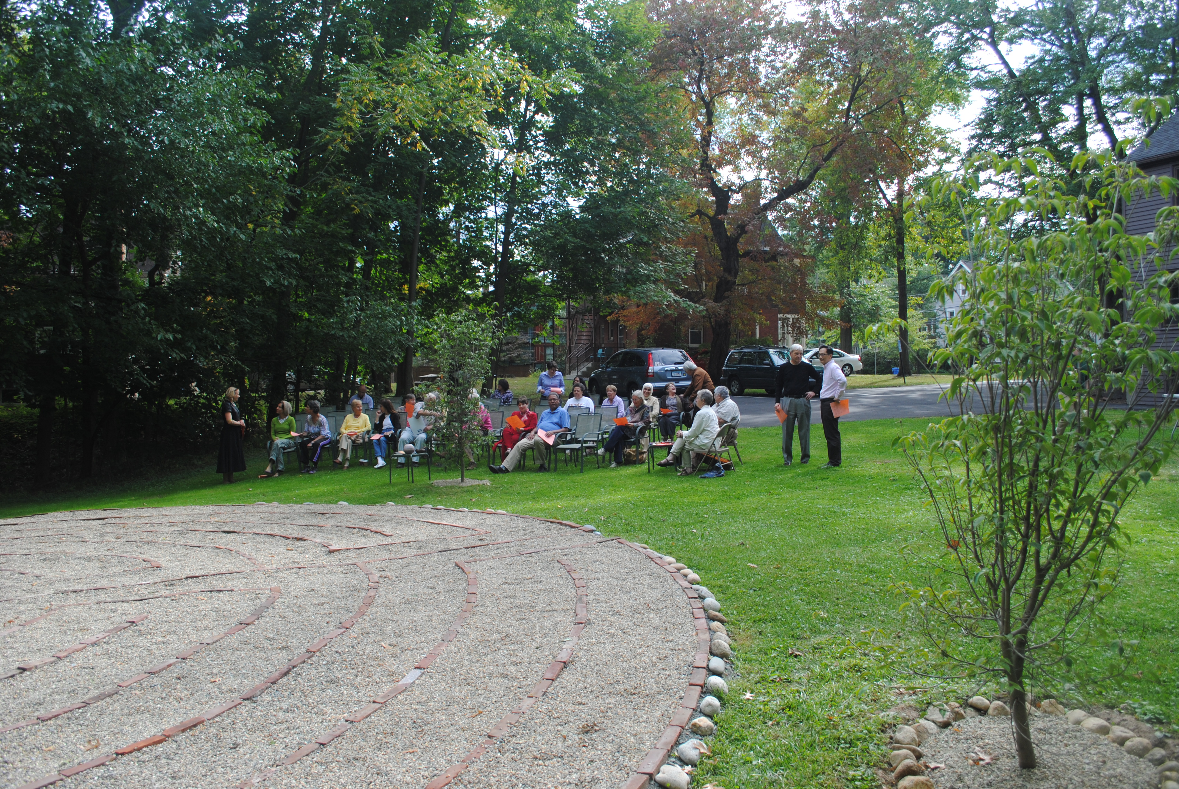 Hartford Seminary’s labyrinth