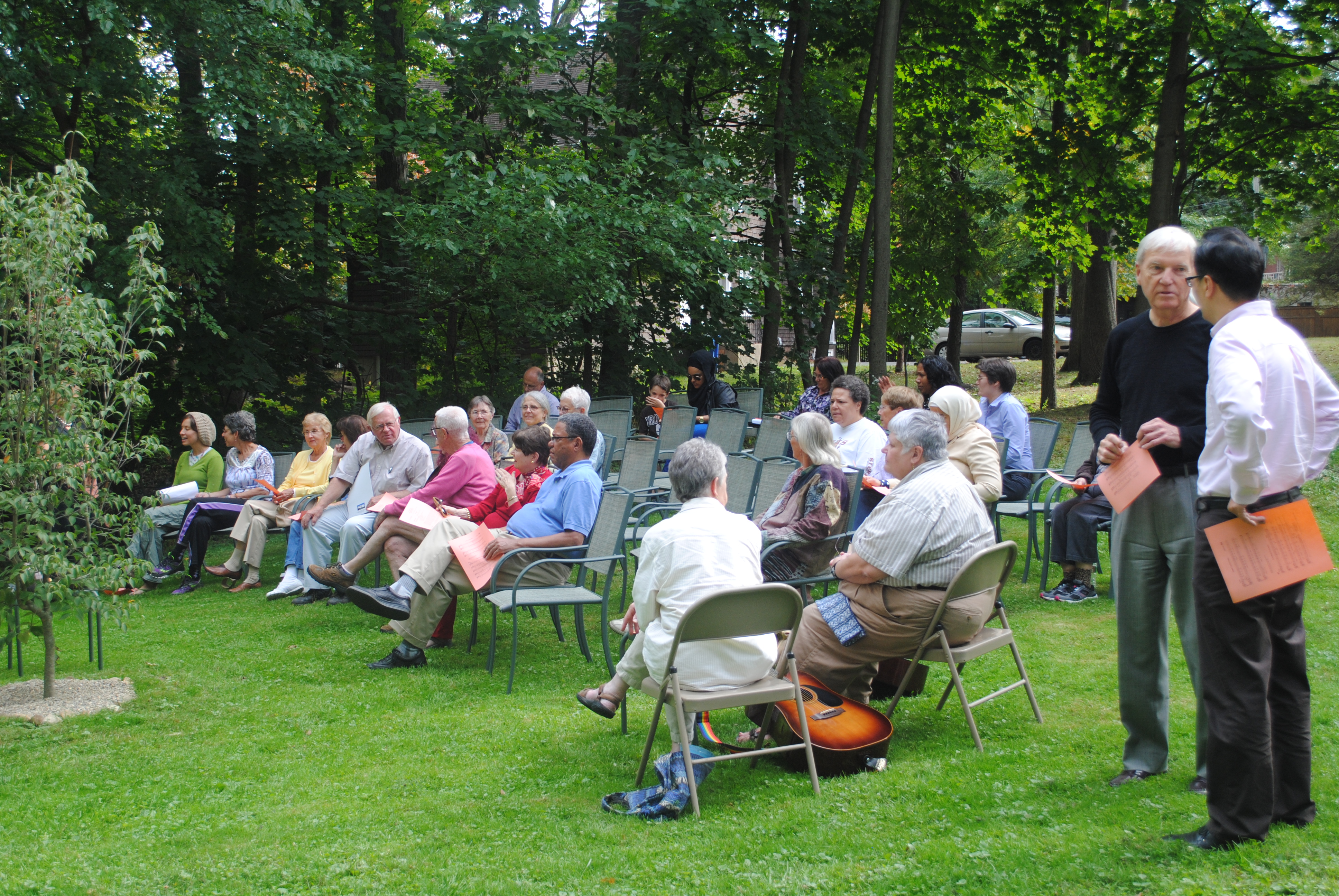 Hartford Seminary’s labyrinth