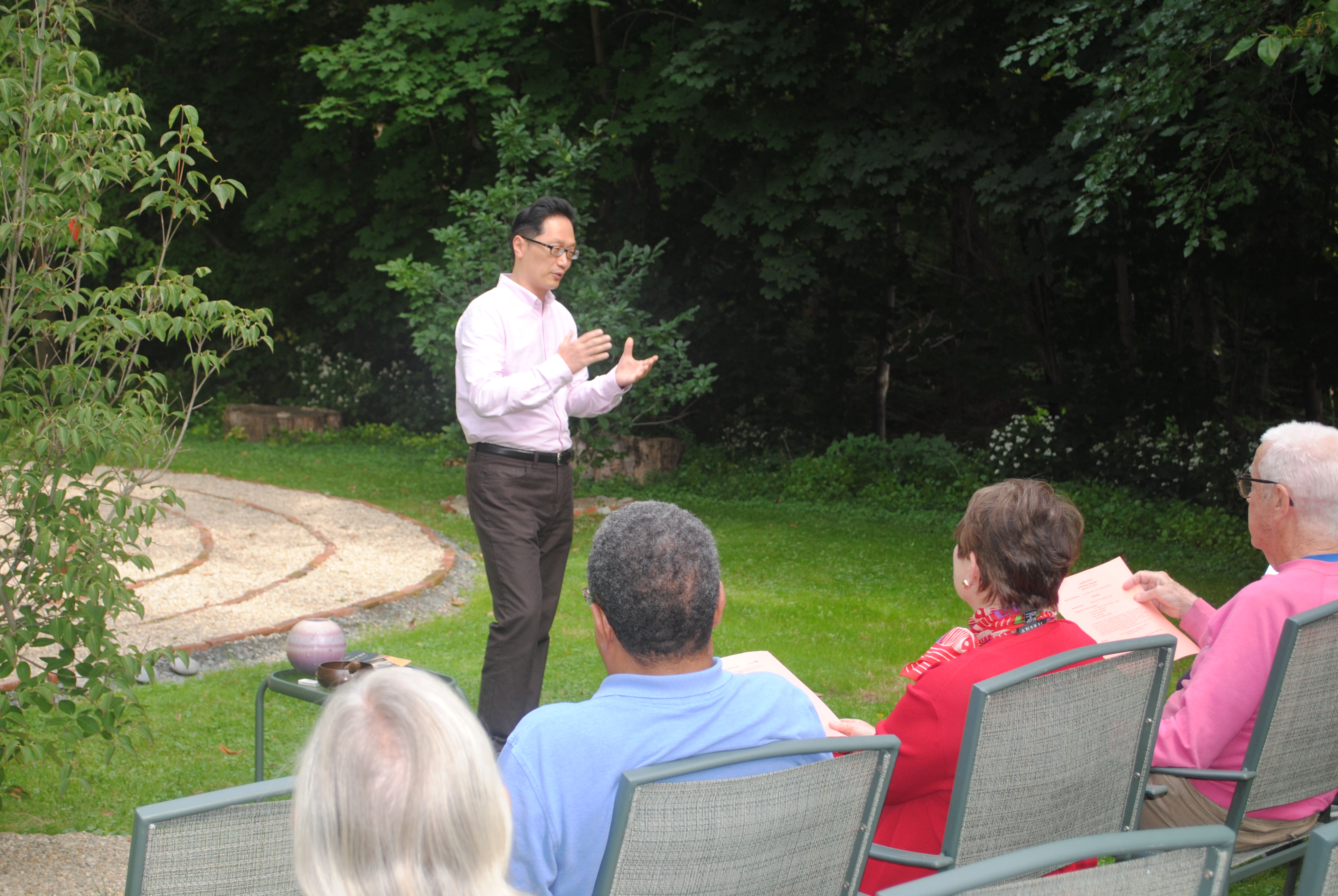 Hartford Seminary’s labyrinth