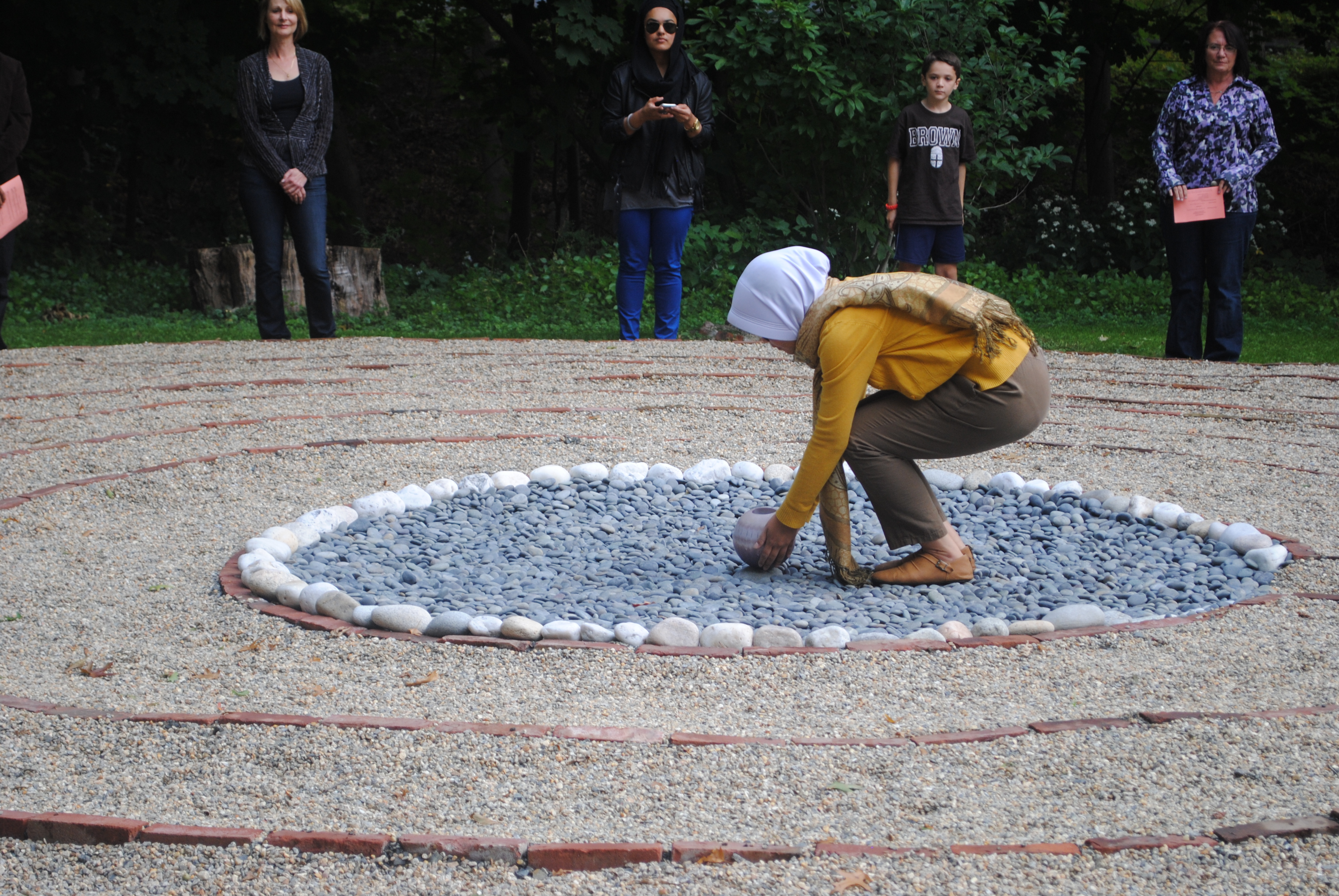 Hartford Seminary’s labyrinth