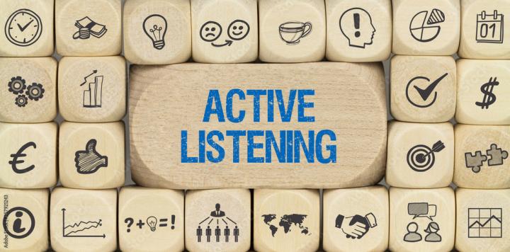 Active listening graphic