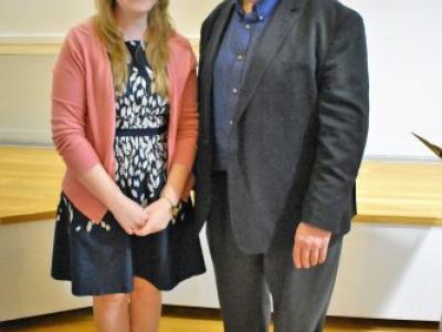 Allyson Zacharoff Sermon Contest winner