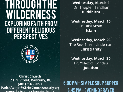 Flyer on church program