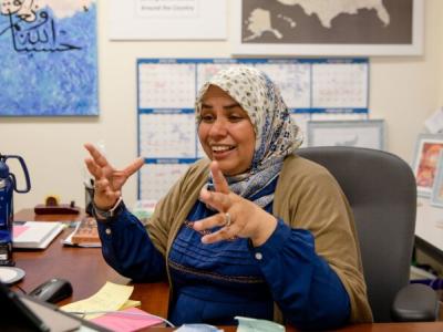 Aida Mansoor teaching workshop