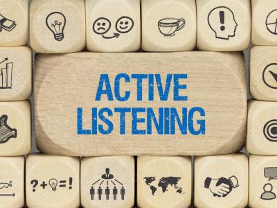 Active listening graphic